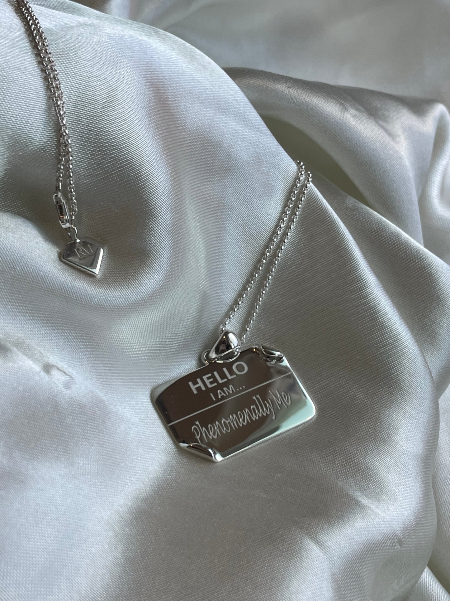 I AM "Phenomenally Me" - Name Tag Necklace