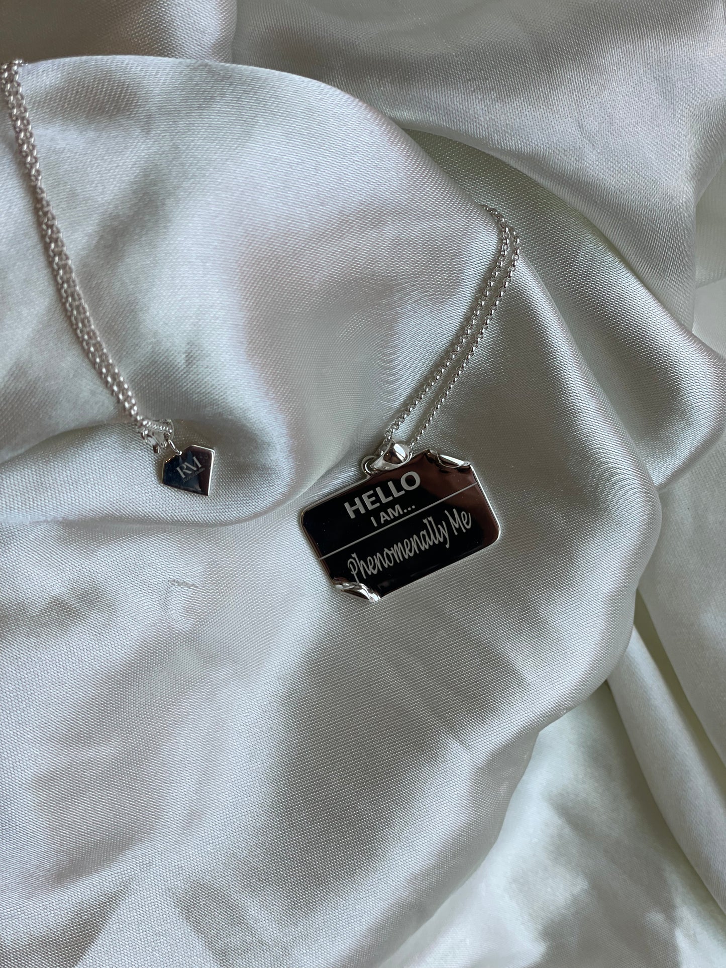 I AM "Phenomenally Me" - Name Tag Necklace