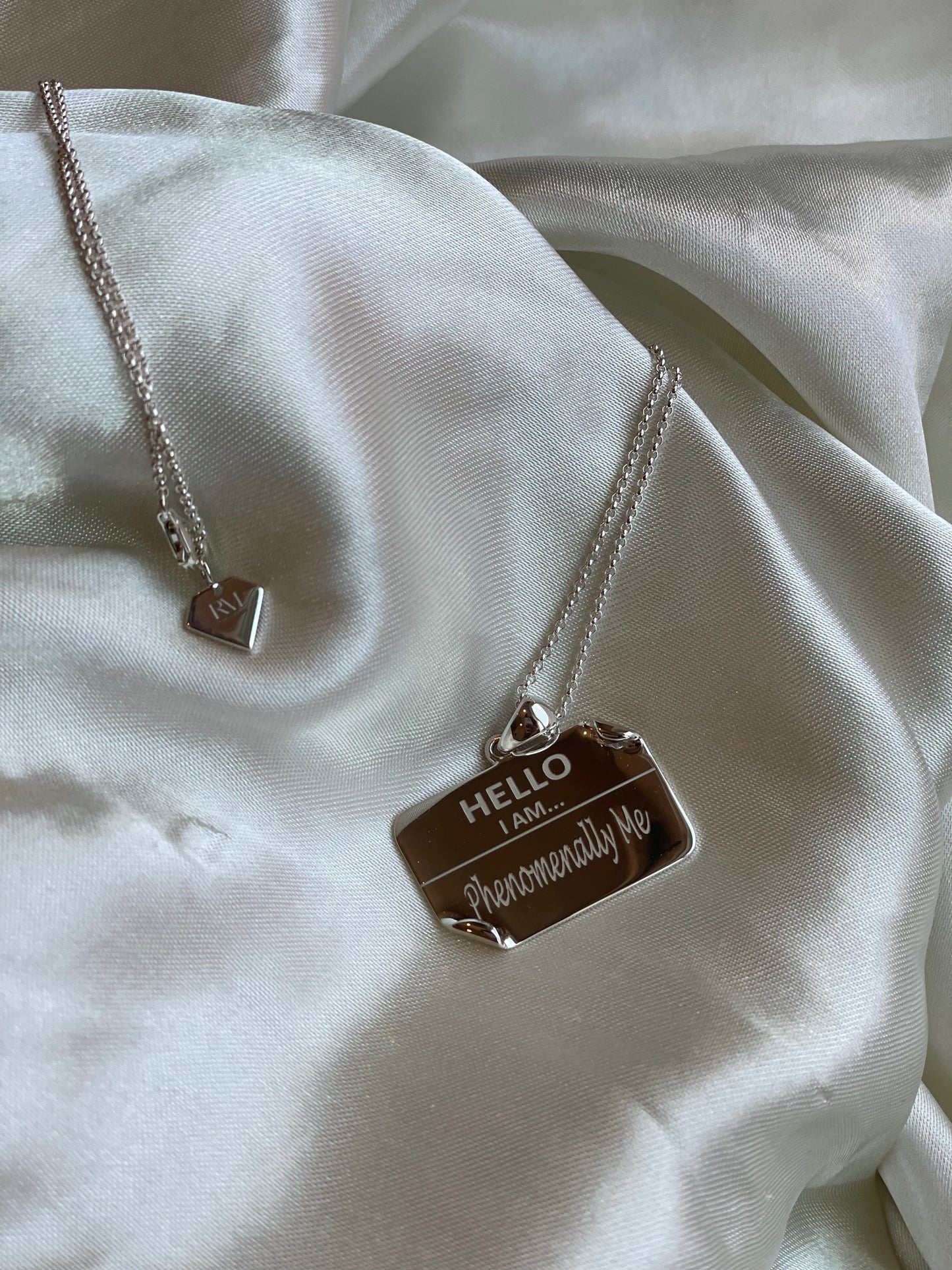 I AM "Phenomenally Me" - Name Tag Necklace