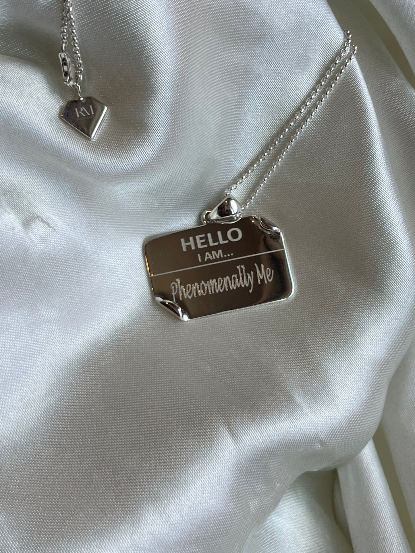 I AM "Phenomenally Me" - Name Tag Necklace